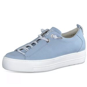 Paul Green leather Platform Sneakers US 8.5 New.